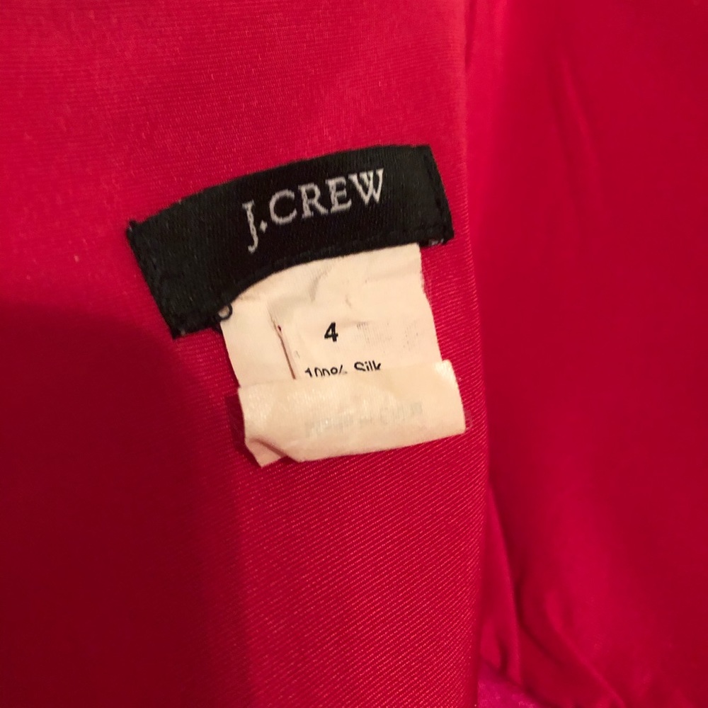J Crew dress. 100% silk - Picture 4 of 7